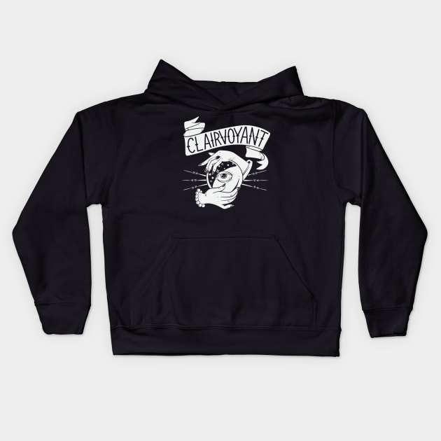 Clairvoyant Kids Hoodie by HeyRockee